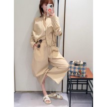 로에베 엘라스틱 허리 9포인트 와이드 팬츠 (해외배송)