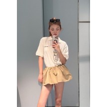 미우미우 플라워 버드 퍼피 미니스커트 (해외배송)