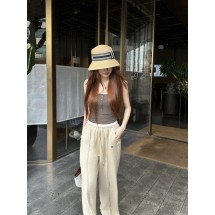 디올 Little Bee텐셀 리넨 캐주얼 팬츠 2컬러  (해외배송)