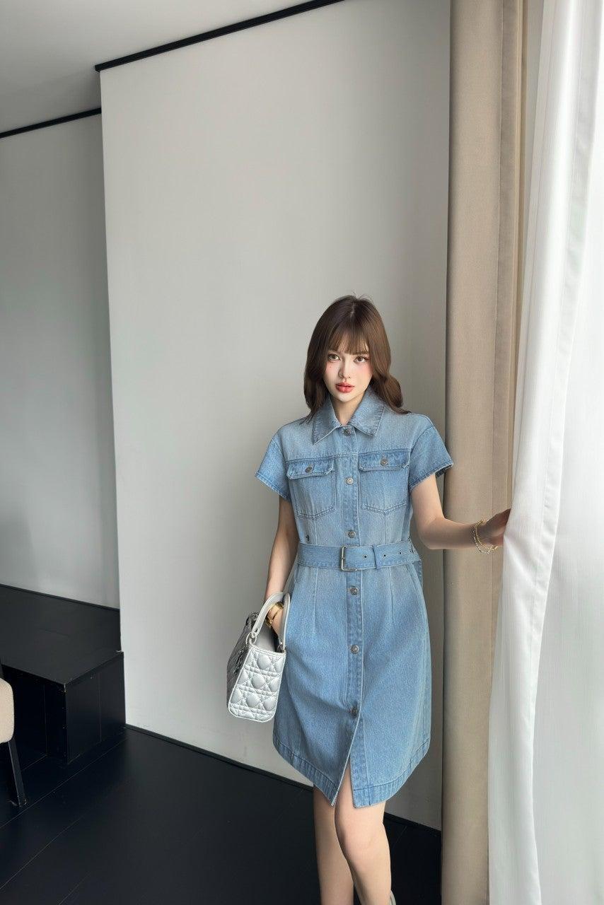 디올 벌 데님 드레스 (해외배송)