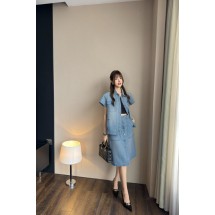디올 벌 데님 스커트 (해외배송)