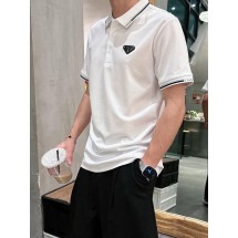 프라다 라펠 폴로 반팔 (해외배송)