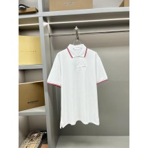프라다 로고 레터링 테이프 폴로 반팔 (해외배송)