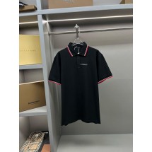 프라다 로고 레터링 테이프 폴로 반팔 (해외배송)