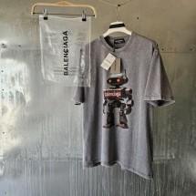 발렌시아가 피그먼트 워싱 티셔츠 (국내배송)