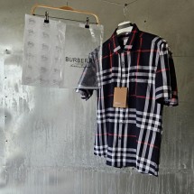 버버리 포켓 체크 셔츠 (국내배송)