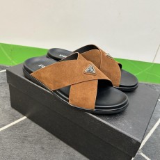 프라다 클래식 남성용 슬리퍼 (해외배송)