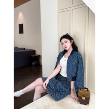 루이비통 플라워 데님 재킷 (해외배송)