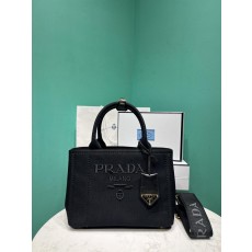 프라다 로고 자수 토트백 (정품급 해외배송)