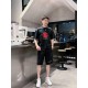 메종마르지엘라 남성 캐주얼 라운드넥 반팔 반바지 세트 (해외배송)