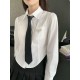 프라다 넥타이 숏 셔츠 (해외배송)