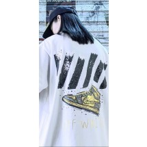 오프화이트 에어 디V 콜라보 반팔티 (국내배송)