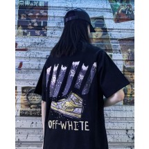 오프화이트 에어 디V 콜라보 반팔티 (국내배송)
