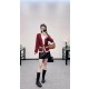 샤넬 25FW 퓨어 울 커스텀 다이드 콘트라스트 컬러 스티칭 드로스트링 가디건 (정품급 해외배송)