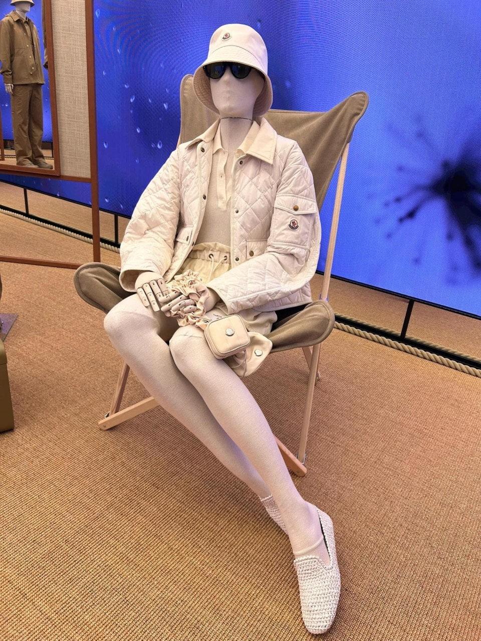 몽클레어 다이아몬드 퀼팅 숏 코튼 재킷(해외배송)