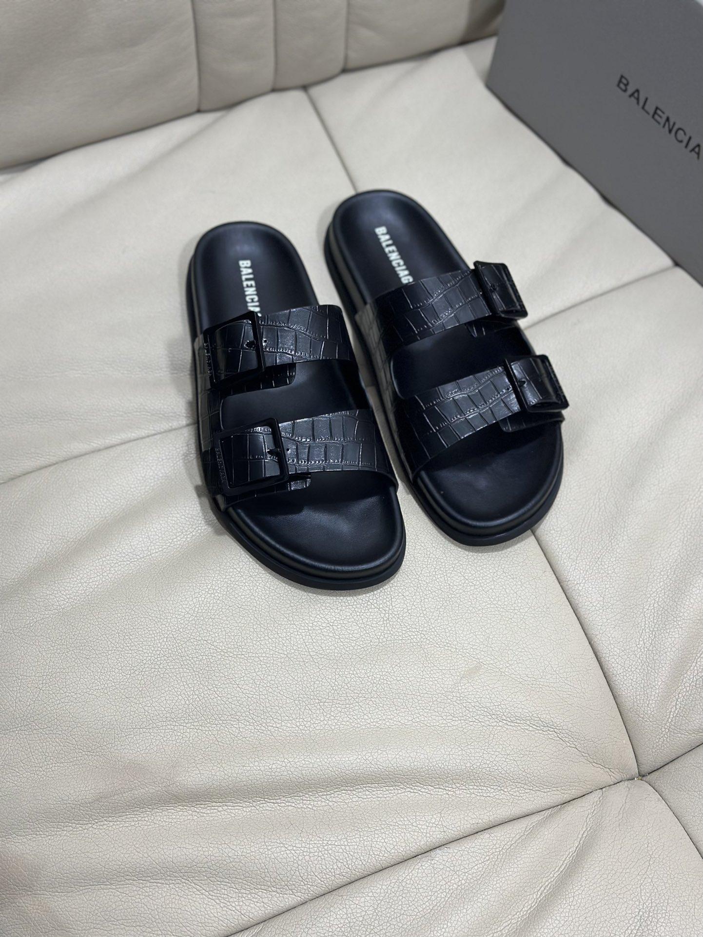 발렌시아가 남성용 슬리퍼 (해외배송)