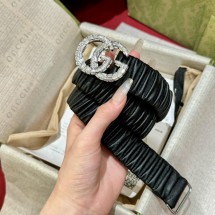 구찌 양면 양가죽 벨트 (정품급 해외배송)