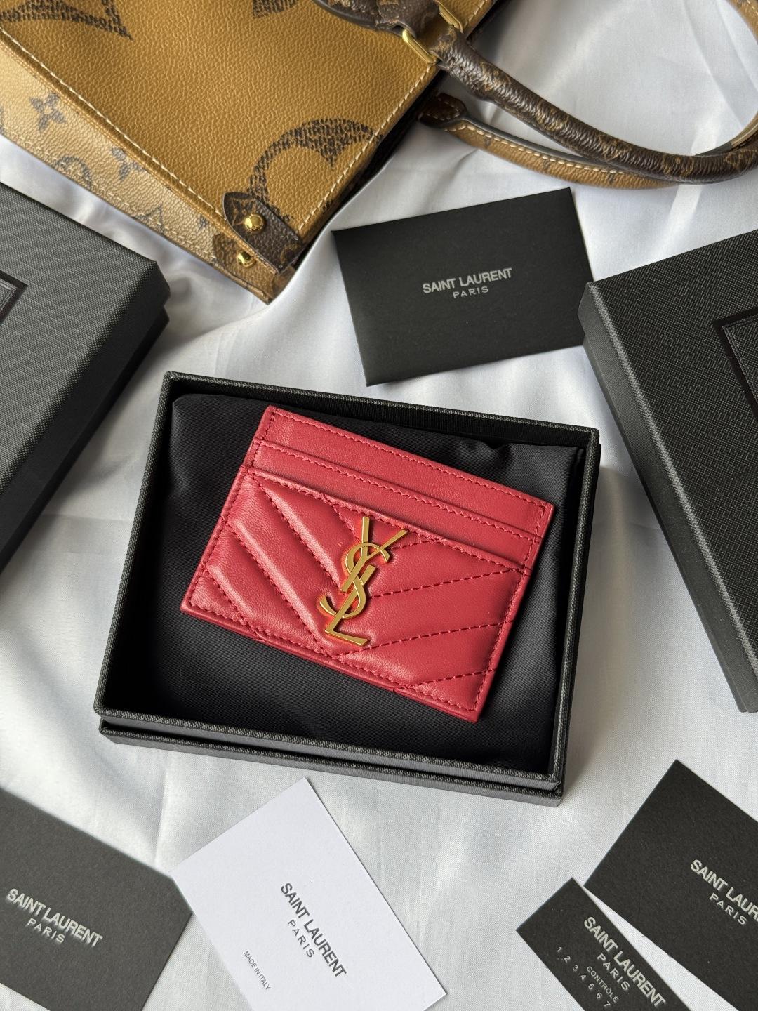 입생로랑 YSL 클래식 카드 홀더 (해외배송)