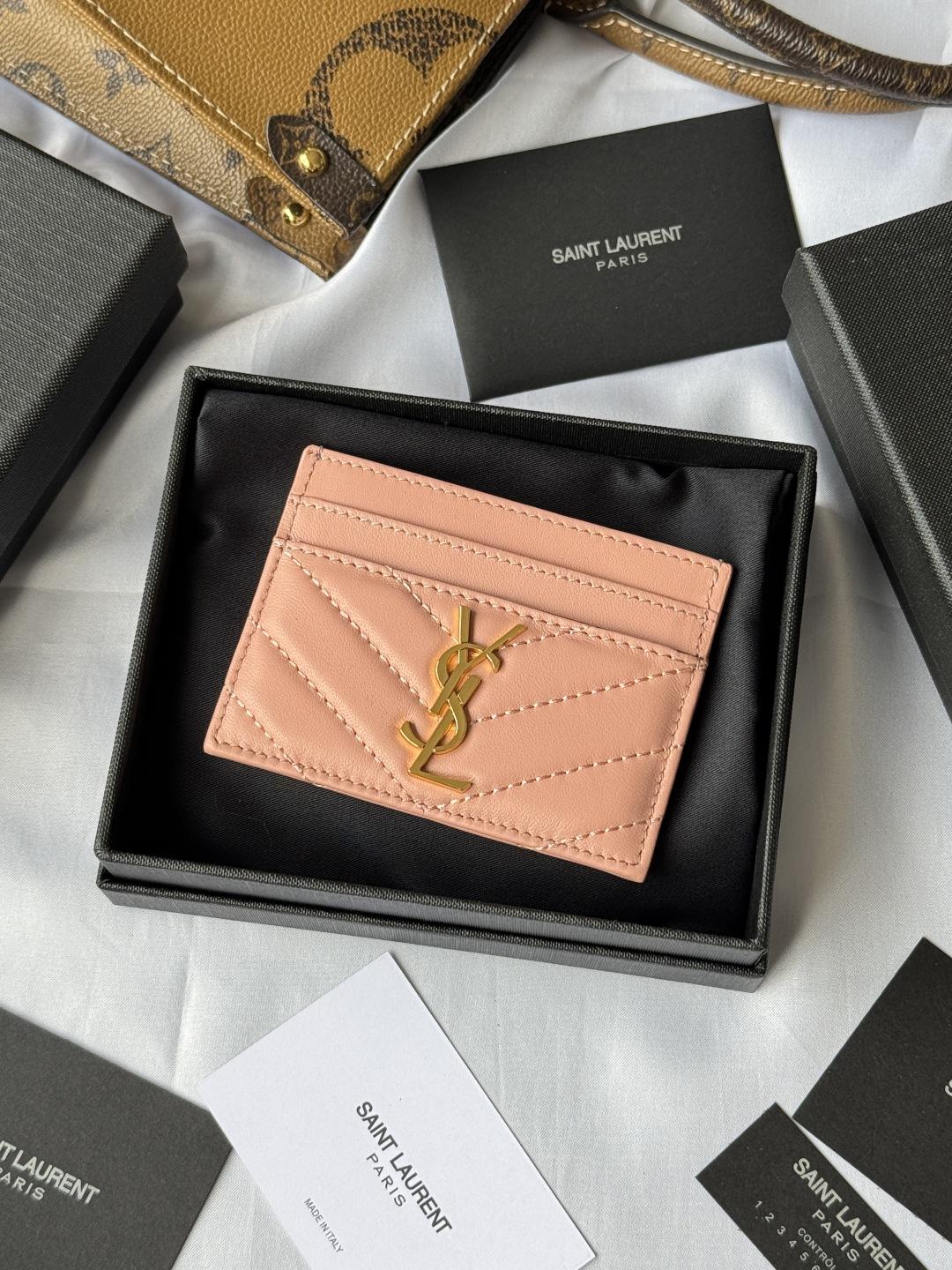 입생로랑 YSL 클래식 카드 홀더 (해외배송)