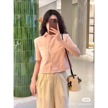 로에베 데님 라펠 자수 셔츠 (해외배송)