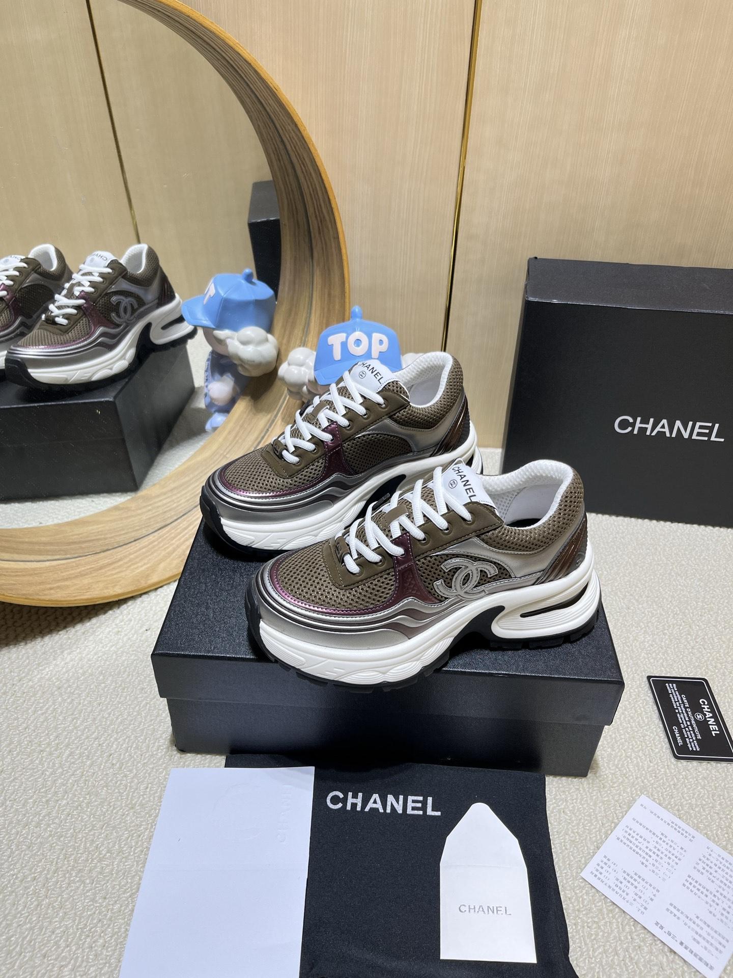 샤넬 캐주얼 스포츠 슈즈 (해외배송)
